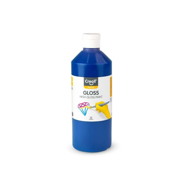 Glansfärg CREALL Gloss 500ml blå