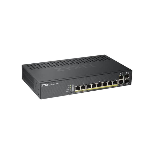 Zyxel GS1920-8HPv2 - switch - 8 portar - smart