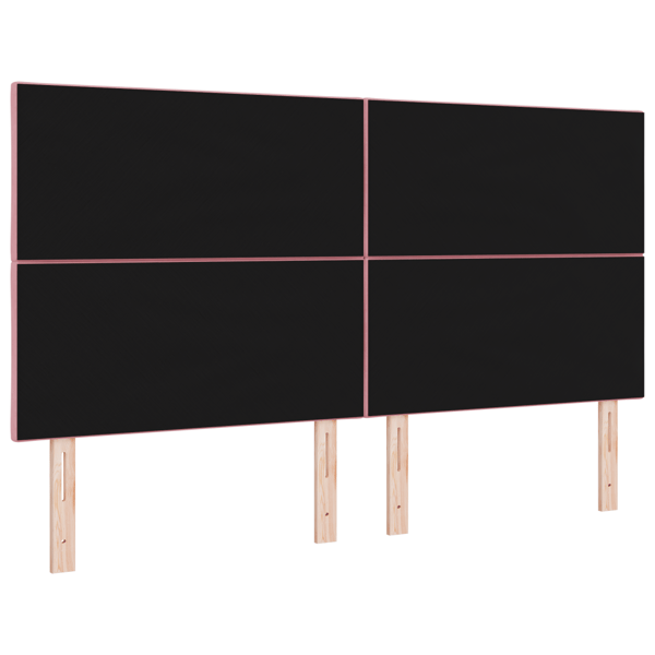 LED huvuddyna Rosa 180 cm Sammet