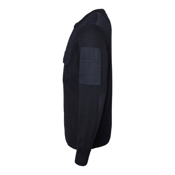 Nato Pullover Round Neck Dark navy Unisex