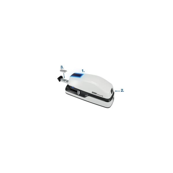 Elhäftare RAPID Optima 20 vit/svart