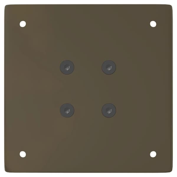 Konsolbordsben 4 st naturstål 72 cm stål
