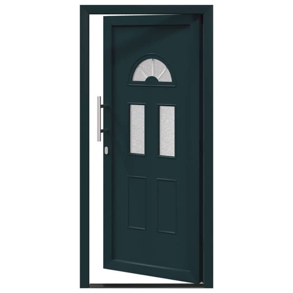 Framdörr Antracit 98 x 208 cm PVC