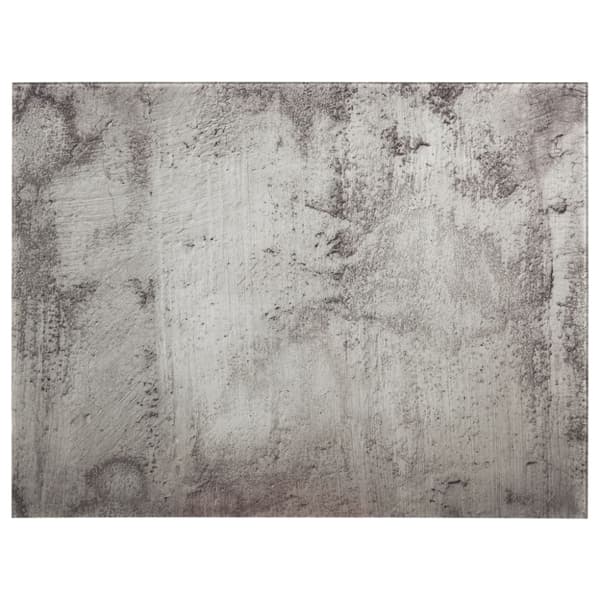 Magnetisk glastavla väggmonterad 80x60 cm