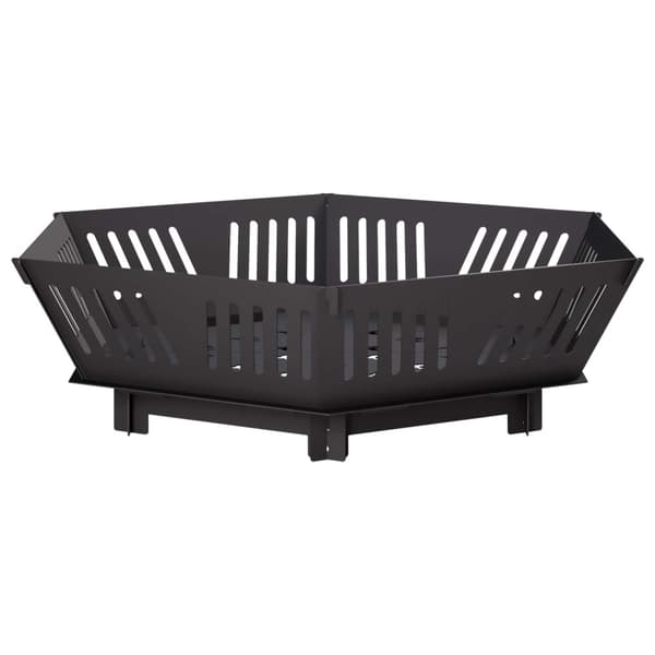 Eldstad Svart 80 x 80 x 23 cm Stål