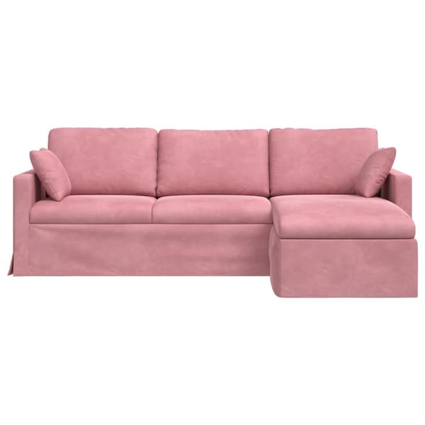 Soffa Rosa 228 x 134 x 80 cm Sammet