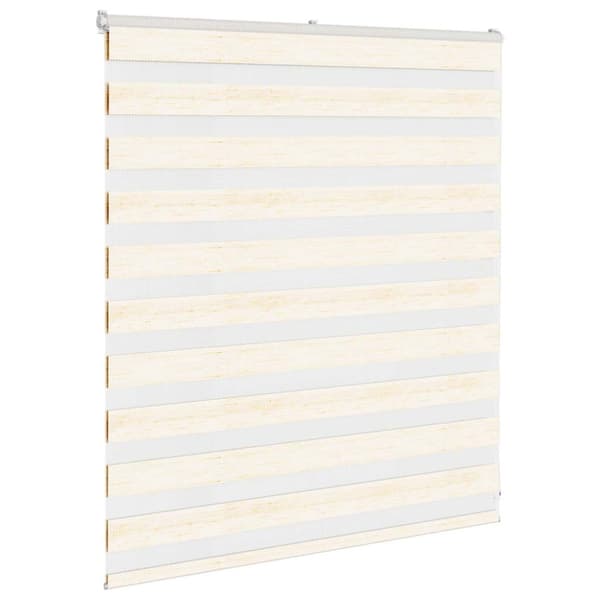 Rullgardin zebra 135x100 cm tyg bredd 130,9 cm polyester