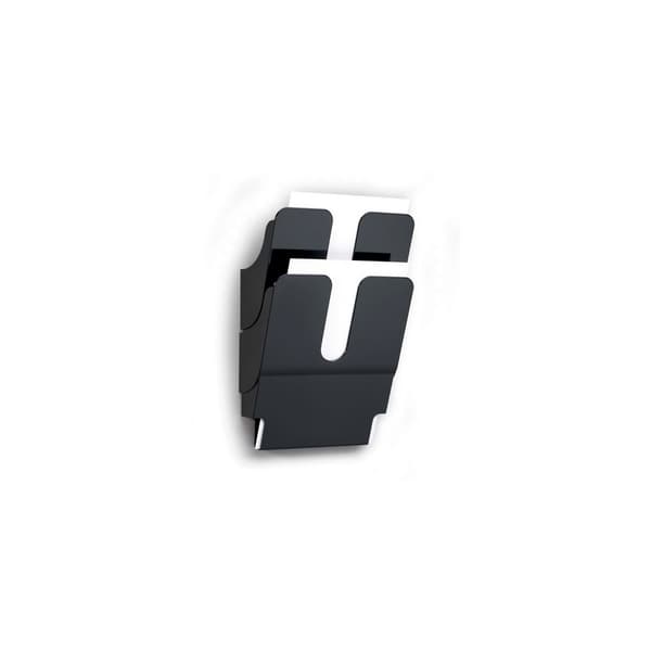 Blankettfack FlexiPlus A4S 2 fack svart