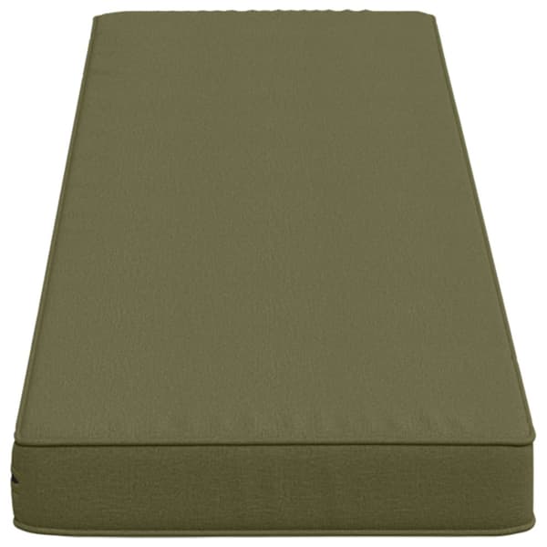 1-delad Bänk Kudde VUGHT 100% Polyester Olivgrön