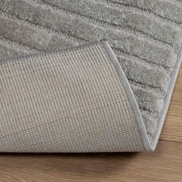 Områdesmattor Rektangulär GALATI Grå 200 x 140 cm Polyester