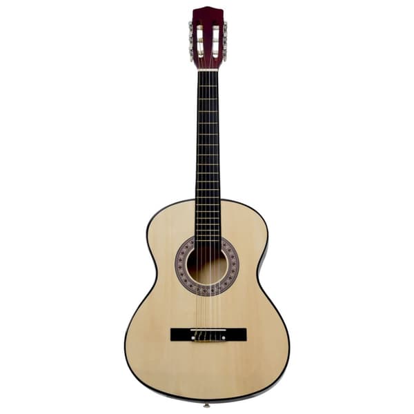 Klassiskt gitarrset 12 delar klassisk 4/4 39"