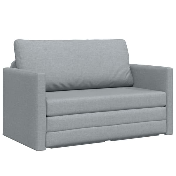 Soffsäng 110cm Ljusgrå tyg