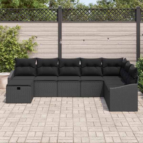 Soffset med kudde 8 pcs konstrotting