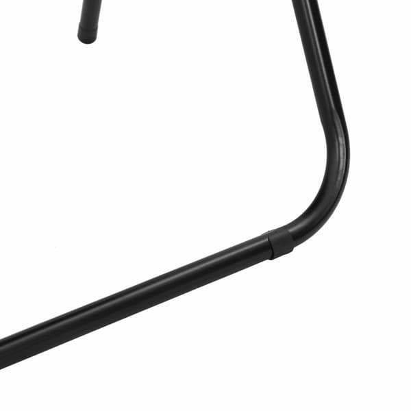Fällstol 2 pcs Svart 48 x 44 x 78 cm Sammet