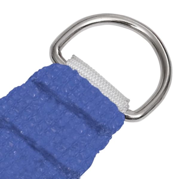 Solsegel 160 g/m² rektangulär blå 3x4 m HDPE