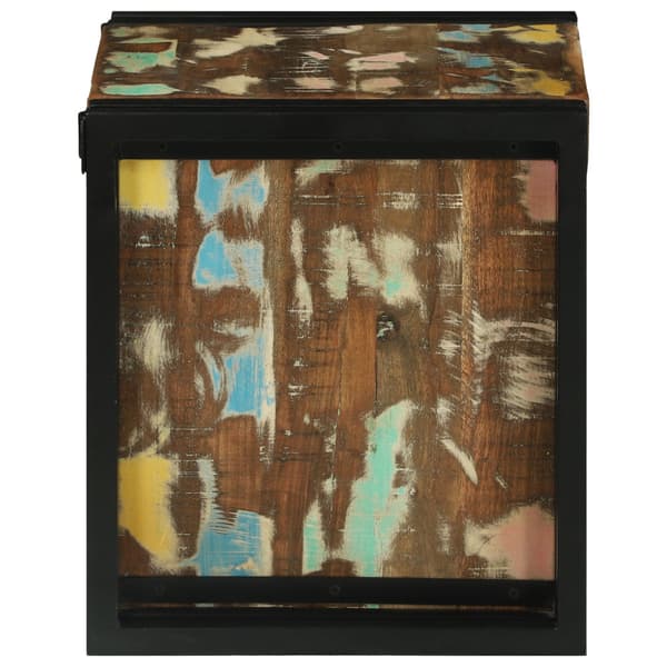 Vinställ 35 x 35 x 39 cm Solid återvunnen trä