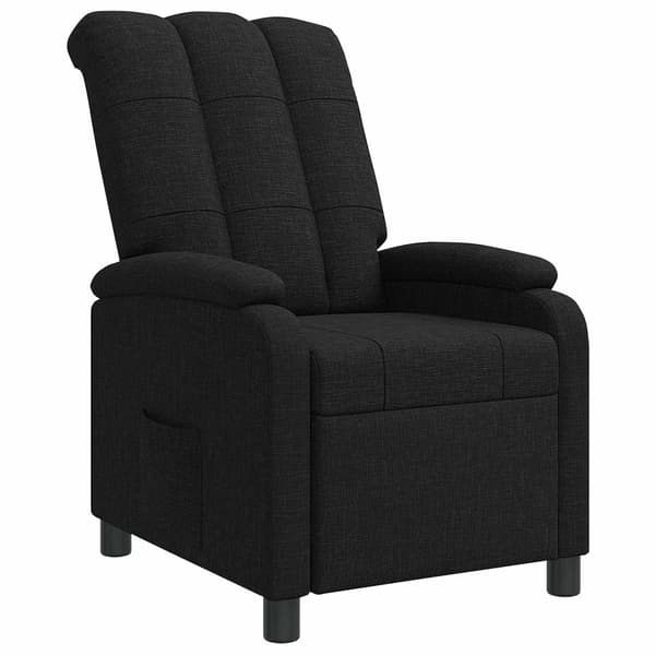 Recliner Svart Tyg