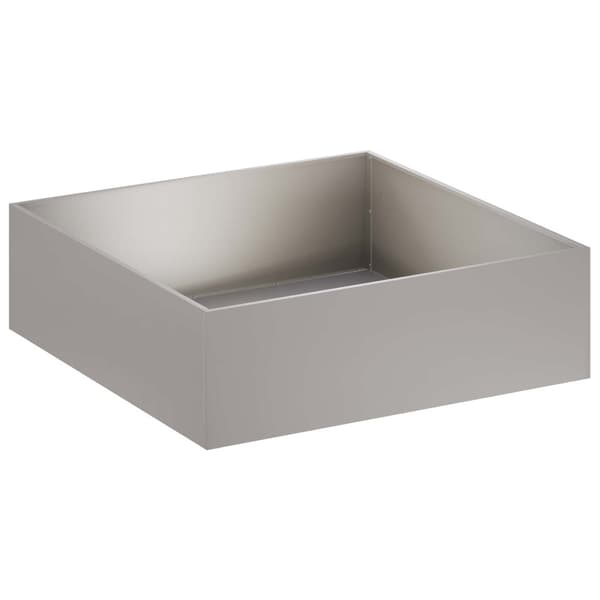 Trädgårdsplanterare 2 st Rostig 100 x 100 x 30 cm