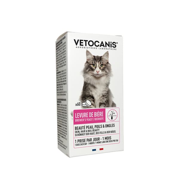 Tuggtabletter Jäst Vetocanis 60 st.
