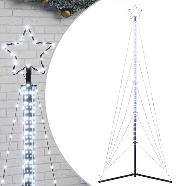 LED julgran 525 LED kallvit 302 cm