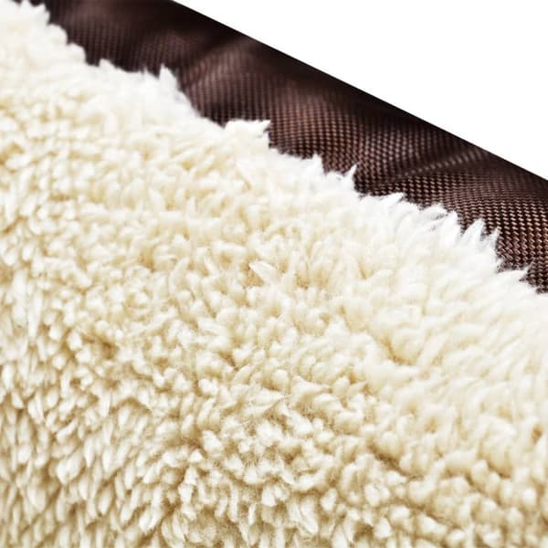 Hundbädd brun och beige XXL