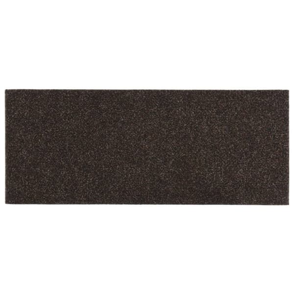Trappmattor självhäftande 15 st 60x25 cm mörkbruna rektangulära