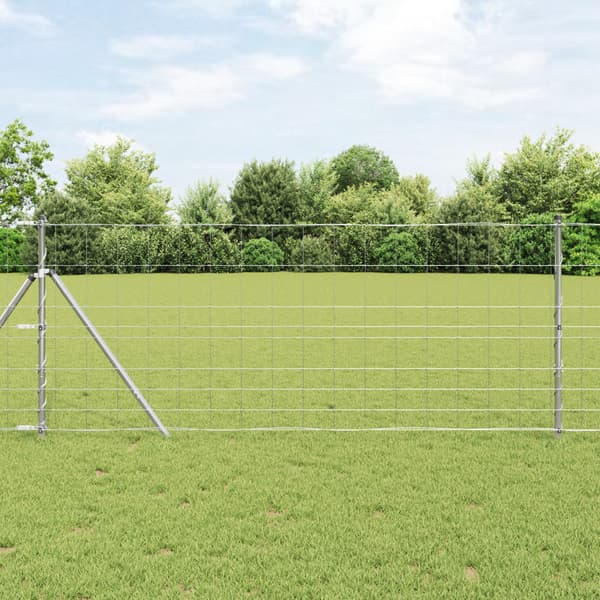 Stängselstolpe Galvaniserad 25 x 1 m Stål