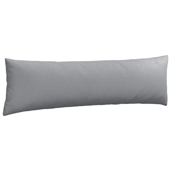 Sofakuddar 2 pcs Ljusgrå 145 x 40 cm tyg