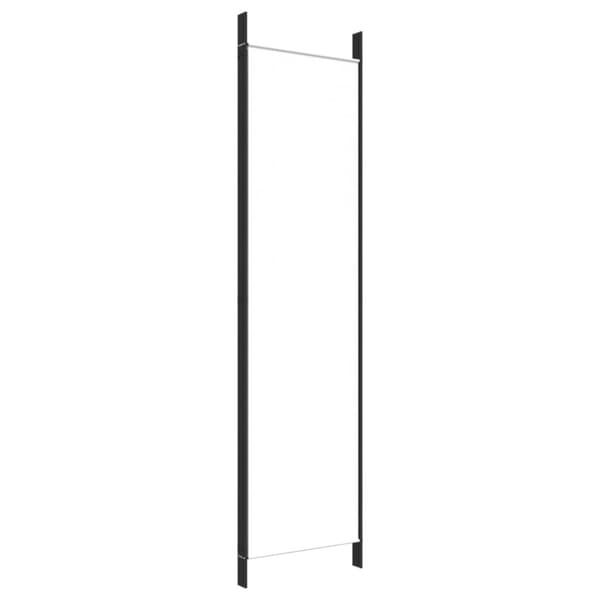 Rumsavdelare 4 paneler vit 200x200 cm tyg