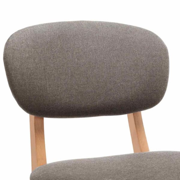 Barstolar 2 st taupe tyg