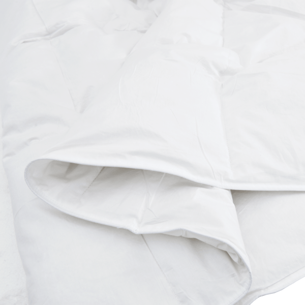 Vinter Täcke med kudde 2 pcs Vit Dunfjäder