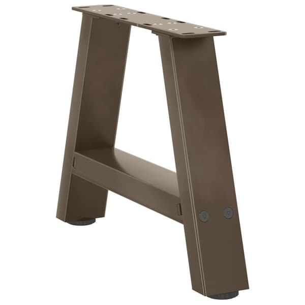 Soffbordsben A-formade 2 st 30x(30-31) cm stål