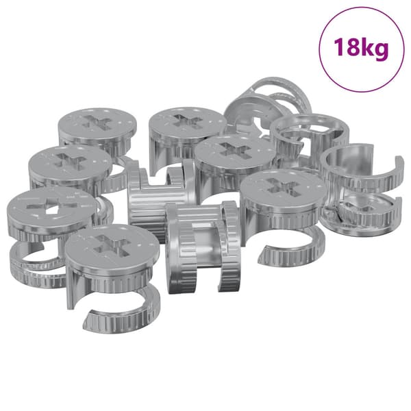 Kammuttrar 4000 pcs Silver Metall