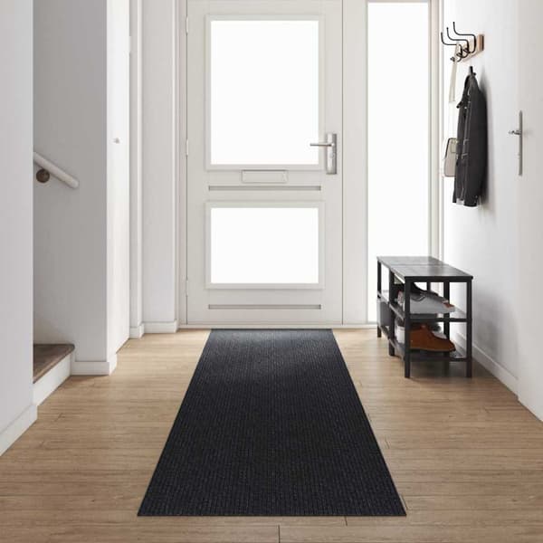 Matta-runner Antracit 80 x 500 cm tyg