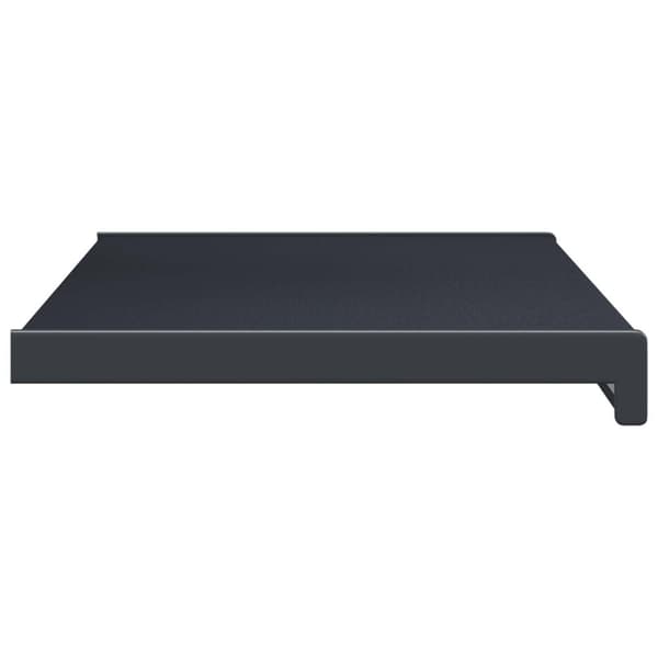 Fönsterbräda Anthracit med träådring 60 x 35 x 4,5 cm PVC