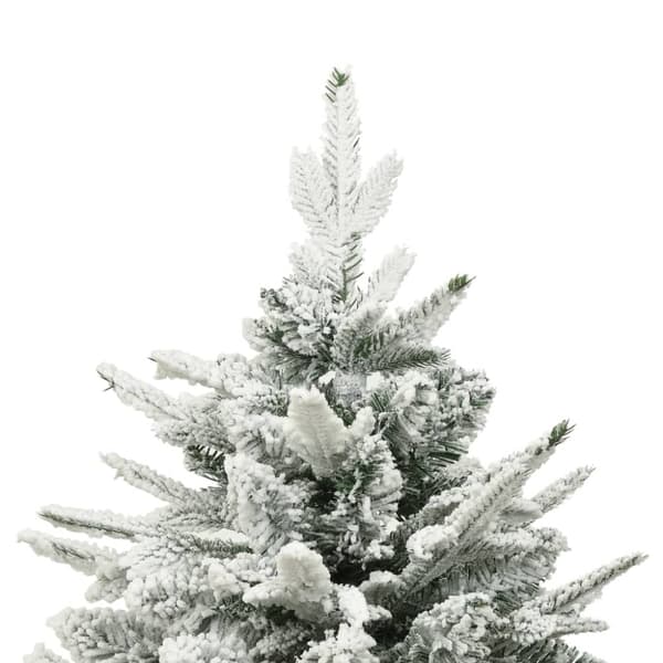 Plastgran med snö grön 210 cm PVC&PE