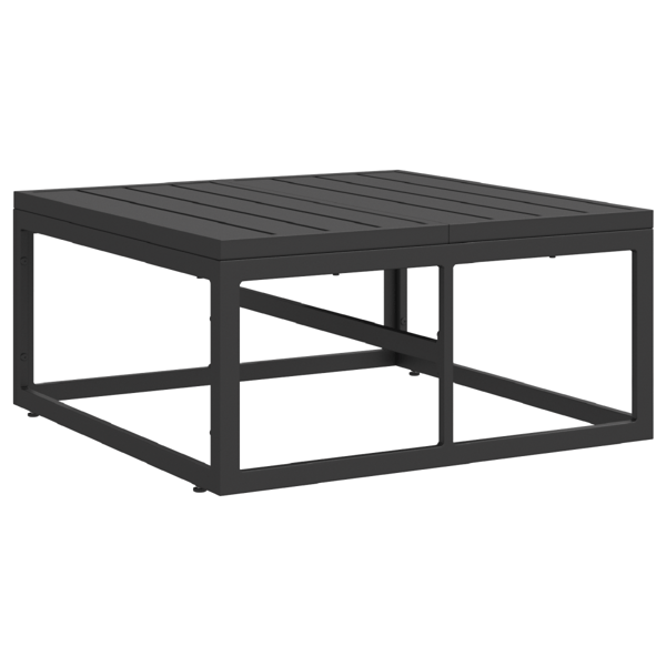 Trädgårdsoffset 3 pcs Svart Metall