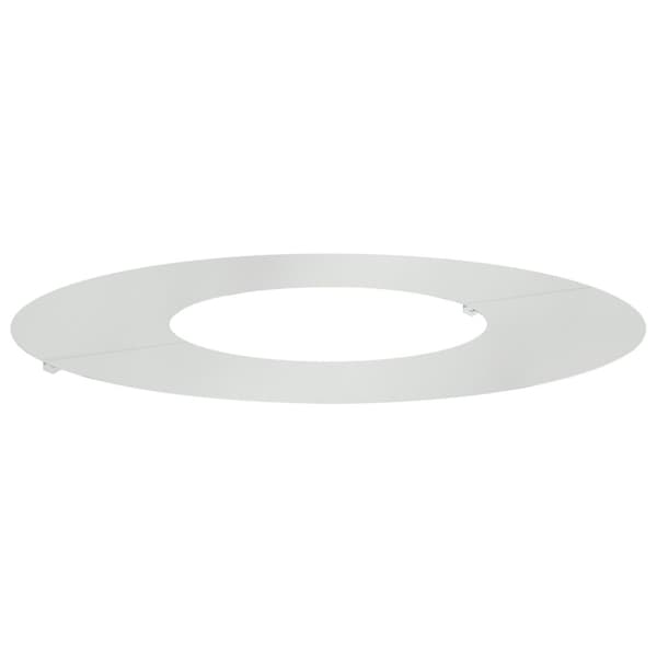 lämplig för Flat trädring Silver Ø30 / 60 cm Galvaniserat stål