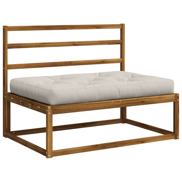 Pallkudd VIANEN 100% Polyester Vit 120 x 60 x 12 cm