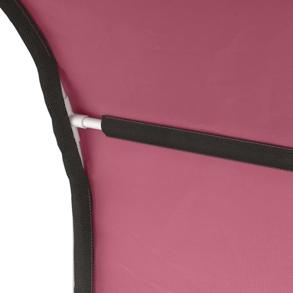 Sängtunnel 2 pcs Rosa 211 x 67,5 x 2 cm Polyester