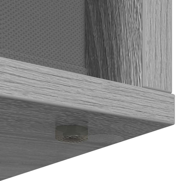 Sideboard med låda Grå Sonoma 59,5 x 27 x 57 cm