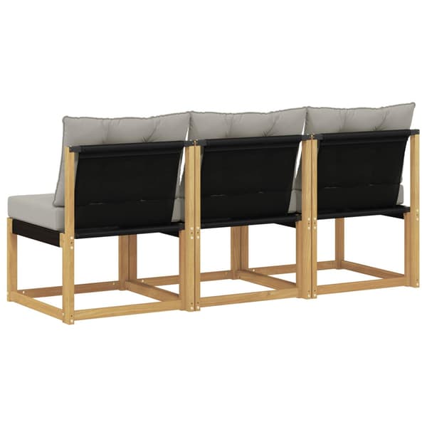 3 Stycke Utomhus Mellansoffa