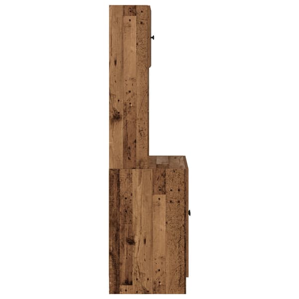Köksbuffé Gammalt trä 60 x 50 x 180 cm