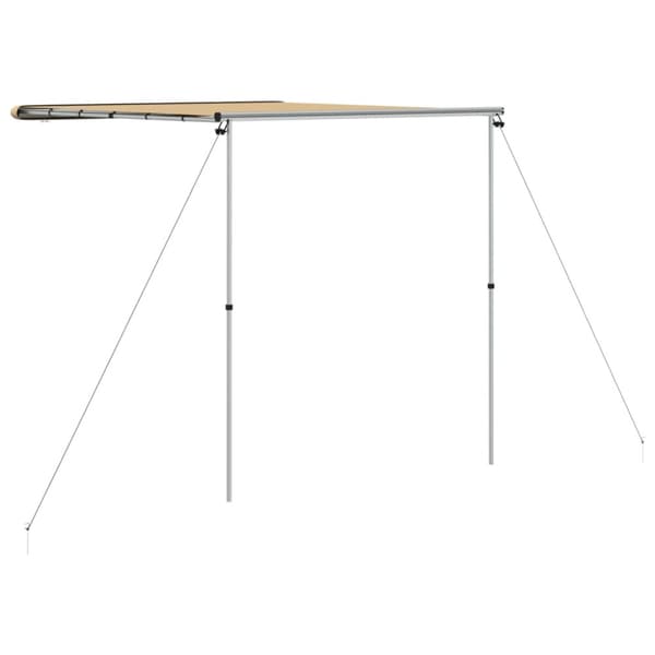 Husvagnsmarkis 2x2,5x2,15 m beige
