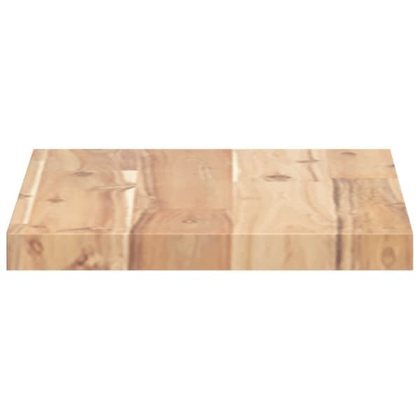 Bordsskiva 40x20x2 cm rektangulär massiv akacia