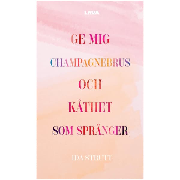 Ge mig champagnebrus och kåthet som spränger (häftad)