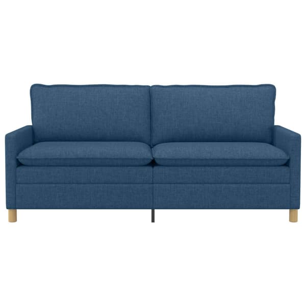 Soffa Blå Tyg