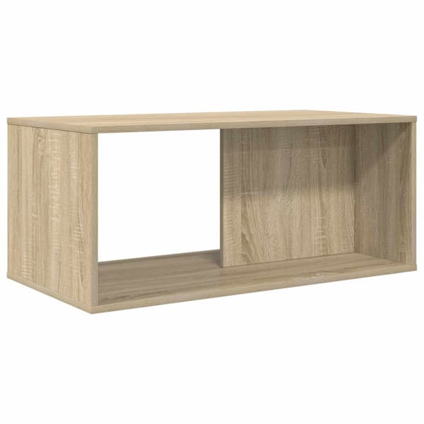 Kaffebordsset 2 pcs Sonoma-ek Konstruerat trä
