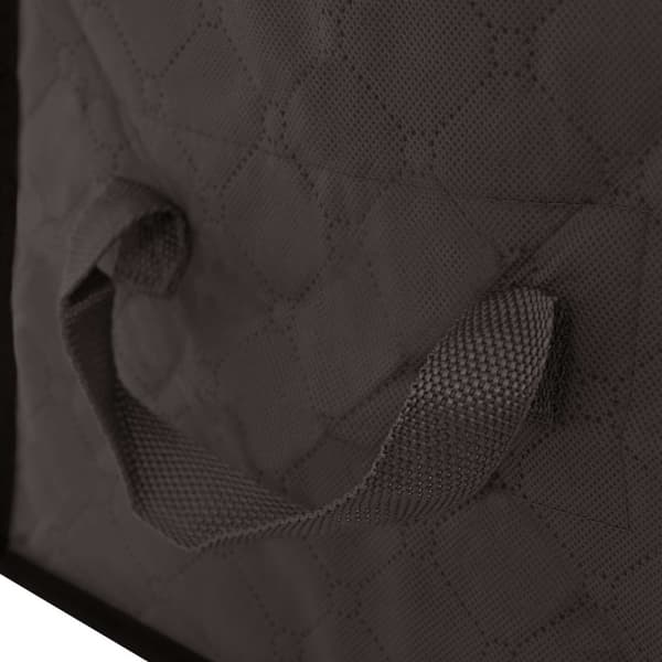 Förvaringslåda med transparent sidofönster 2 pcs Antracit