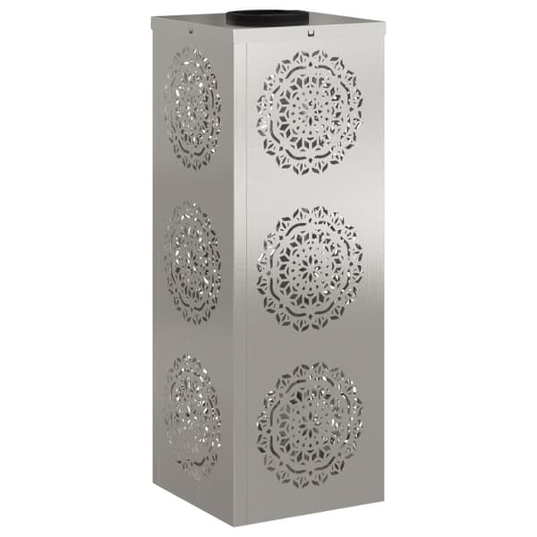 Solar LED Stig Ljus 2 pcs Silver Rostfritt stål